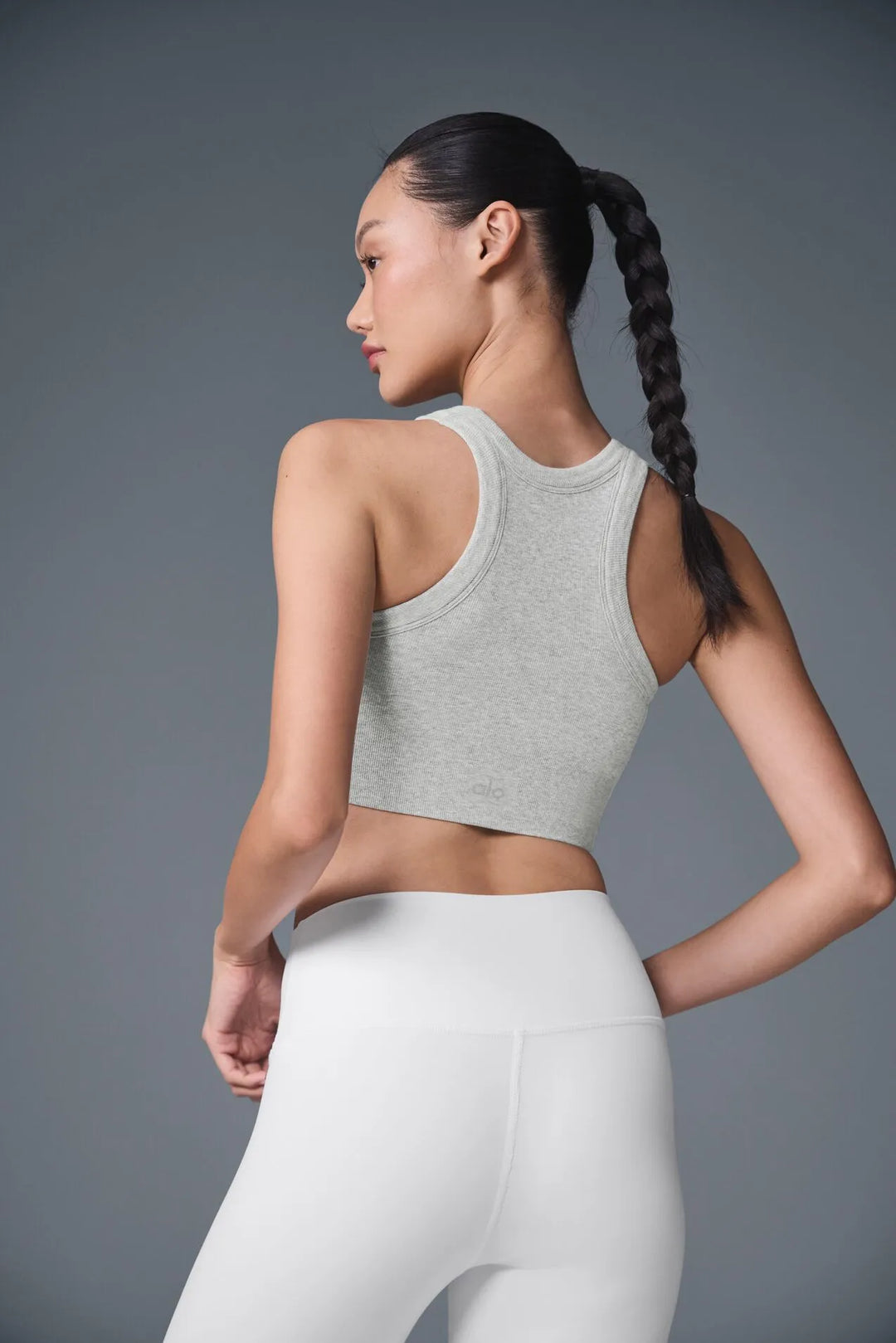 Seamless Elegance High-Neck Top