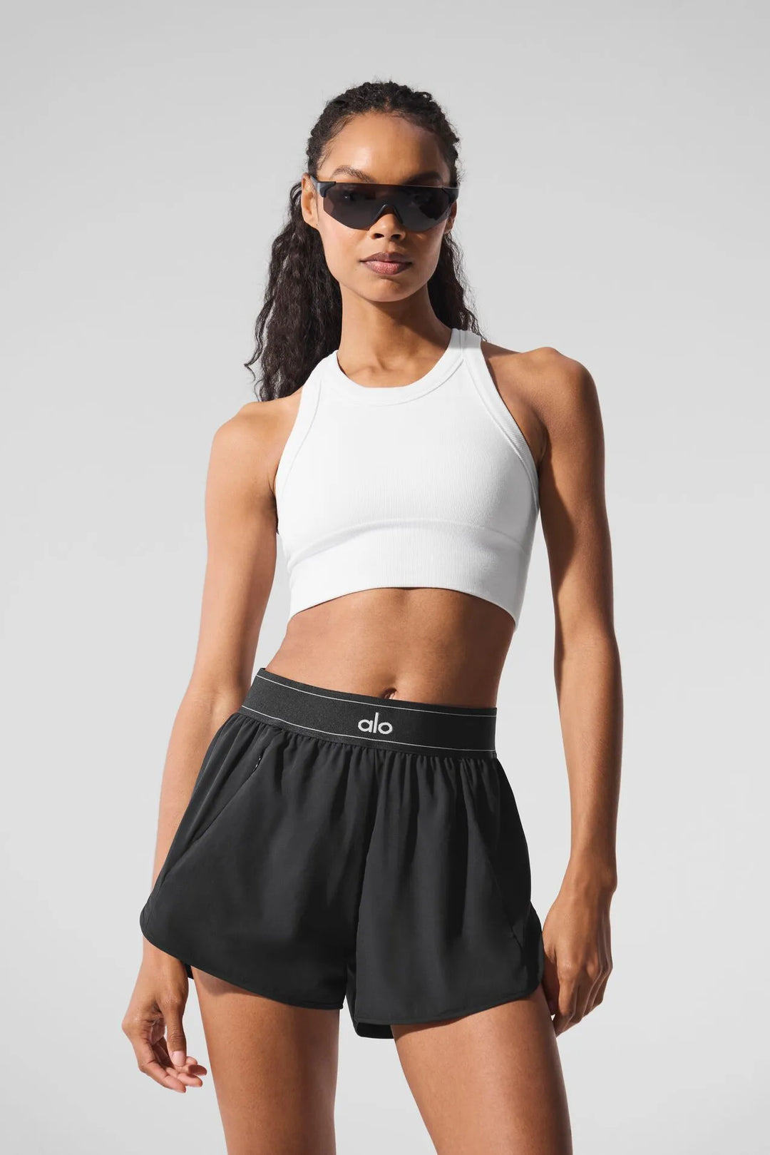 Seamless Elegance High-Neck Top